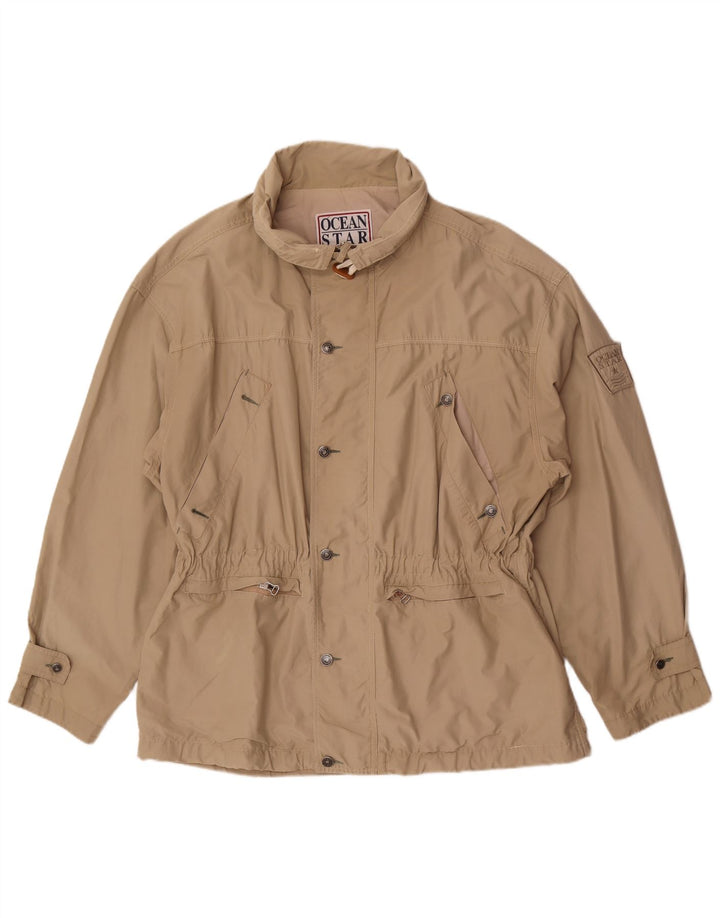 Ocean Star Chaqueta impermeable para hombre IT 56 3XL Beige