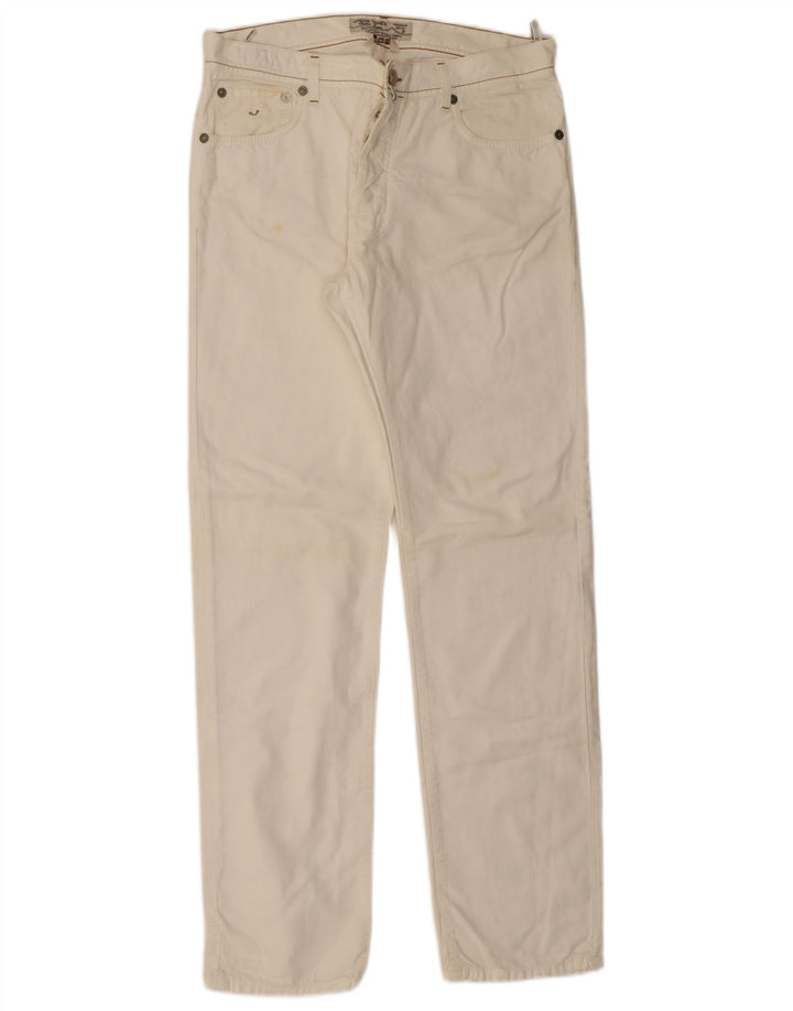 Jacob Cohen Vaqueros rectos para hombre W35 L34 Blanco