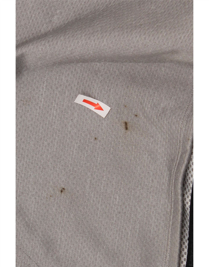 REEBOK Jersey con capucha gráfico para hombre XL Poliéster gris