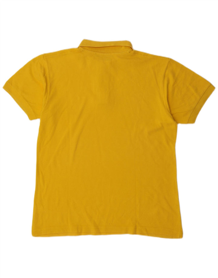 Gian Marco Venturi Polo para hombre grande amarillo