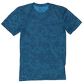 Camiseta Nike Dri Fit para hombre Top Small Azul Camuflaje Poliéster