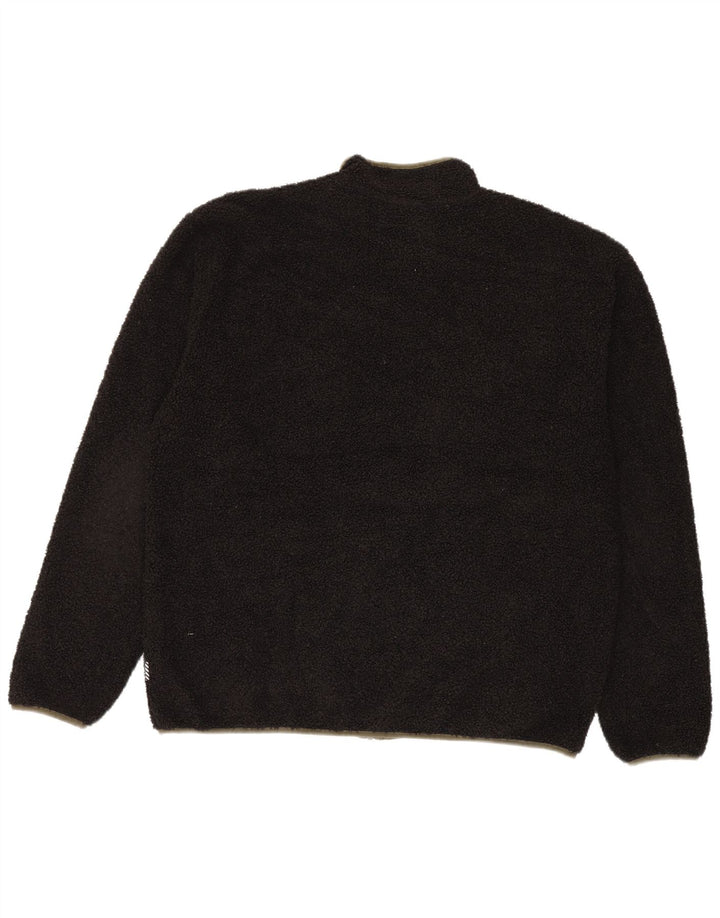 Volcom Chaqueta polar para hombre UK 44 2XL Poliéster negro