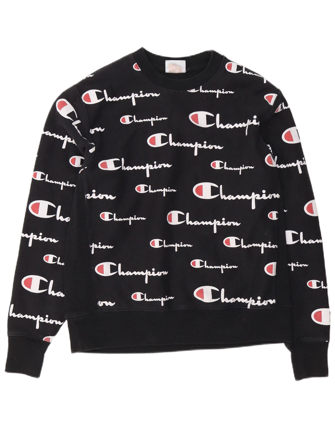 Champion Sudadera Gráfica para Hombre Jersey Grande De Algodón Negro