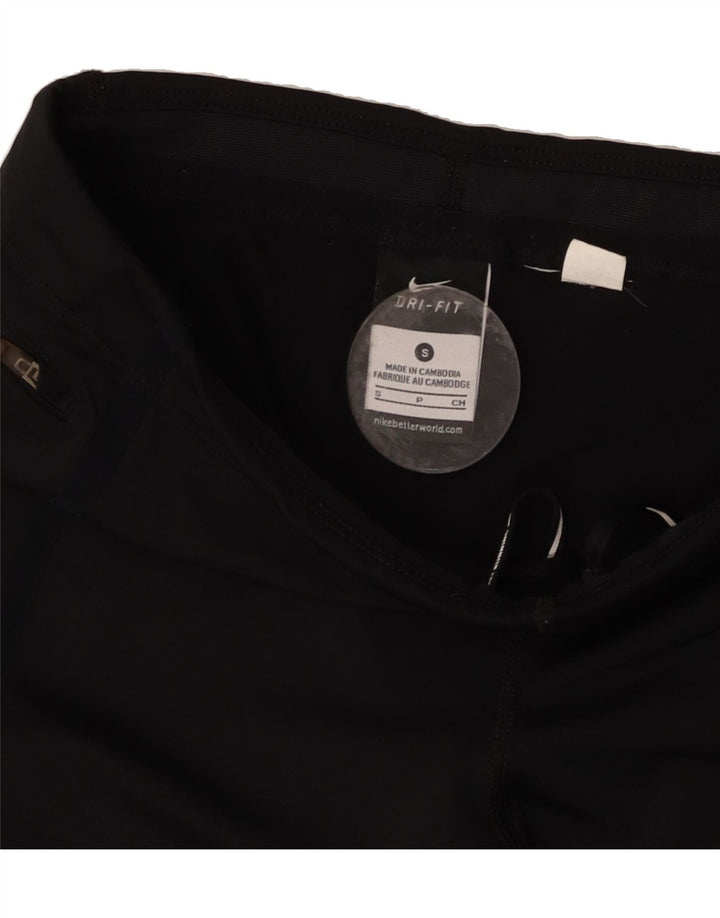 NIKE Womens Dri Fit Leggings UK 10 Small  Black Vintage Nike and Second-Hand Nike from Messina Hembry 