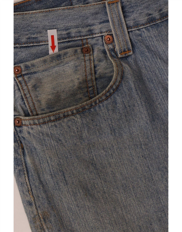 Vaqueros rectos Levi's para hombre W34 L32 Algodón azul