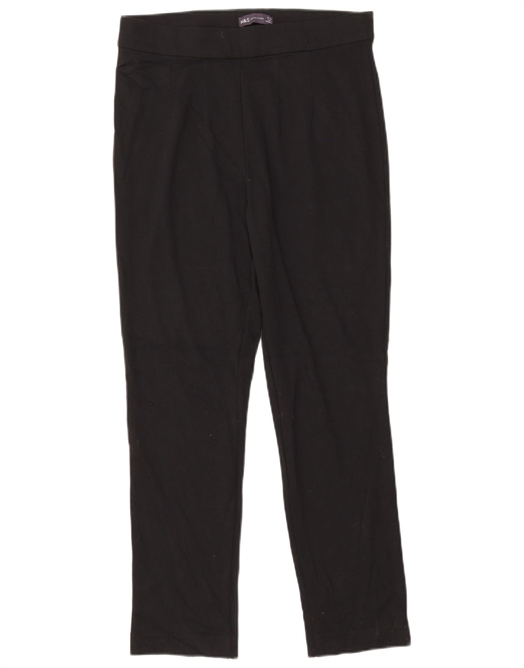 Marks & Spencer Leggings para mujer UK 12 Medium Viscosa negra