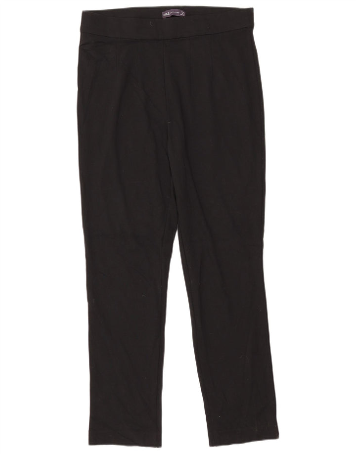 Marks & Spencer Leggings para mujer UK 12 Medium Viscosa negra