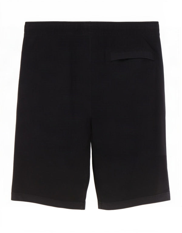 Nike - Pantalones cortos deportivos para hombre, talla pequeña, algodón negro