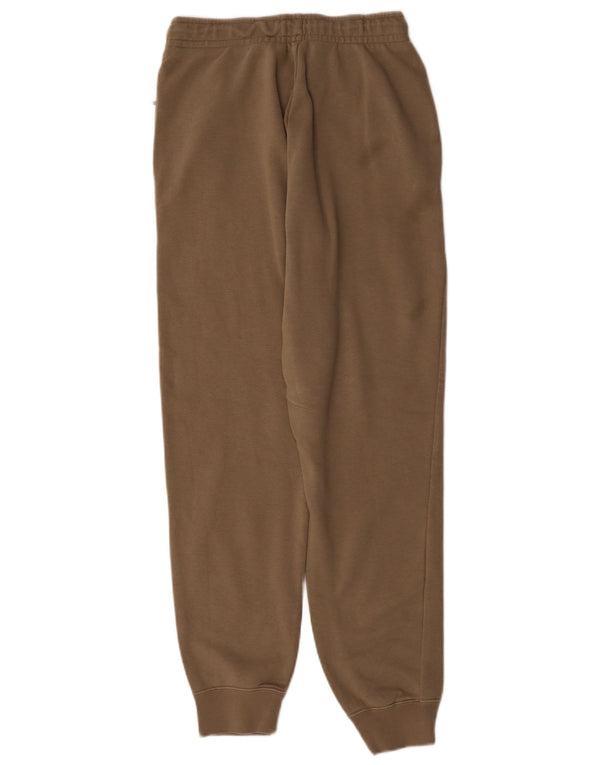 Nike Mujer Chándal Pantalones Joggers UK 8 Small Marrón Algodón