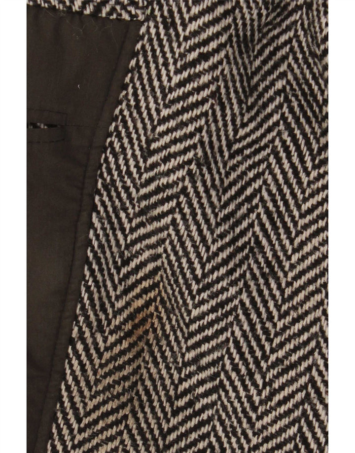 Chaqueta bomber vintage holgada para hombre IT 48 Viscosa gris medio con bloques de color