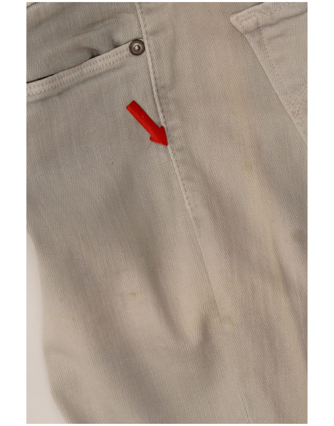 Vaqueros pitillo Levi's para mujer W29 L34 Algodón gris