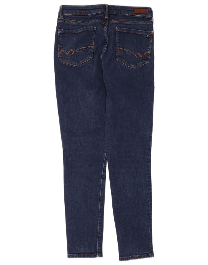 Vaqueros pitillo para mujer Tommy Hilfiger W28 L30 Poliéster azul marino