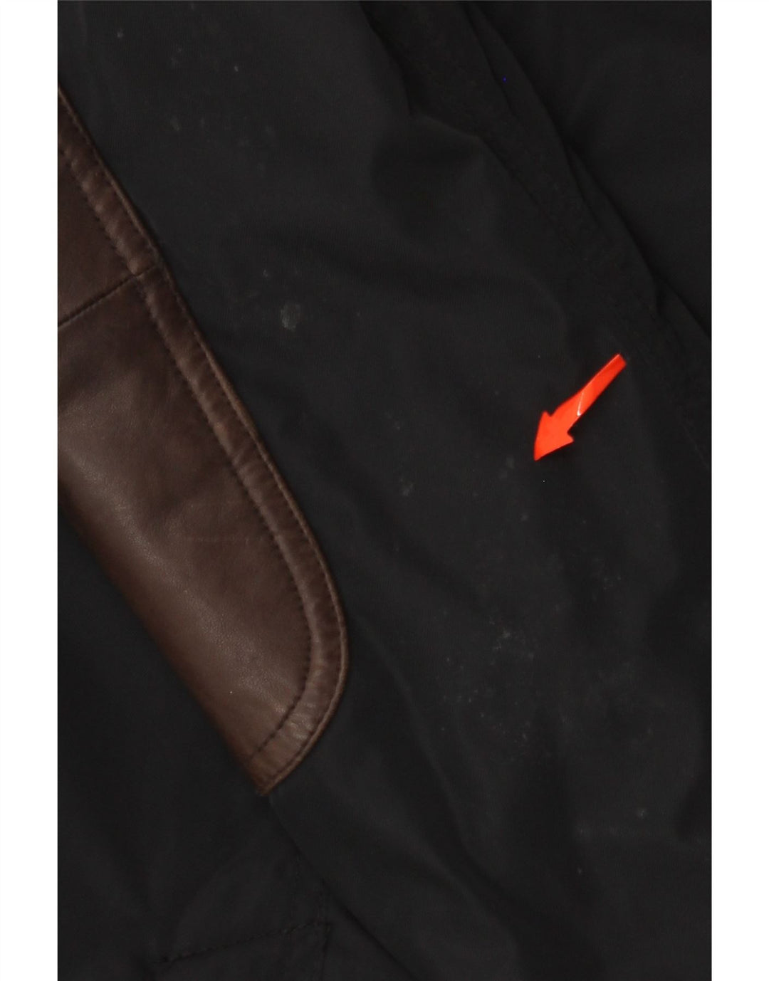 BARBOUR Chaqueta utilitaria para hombre UK 40 Grande Poliéster negro