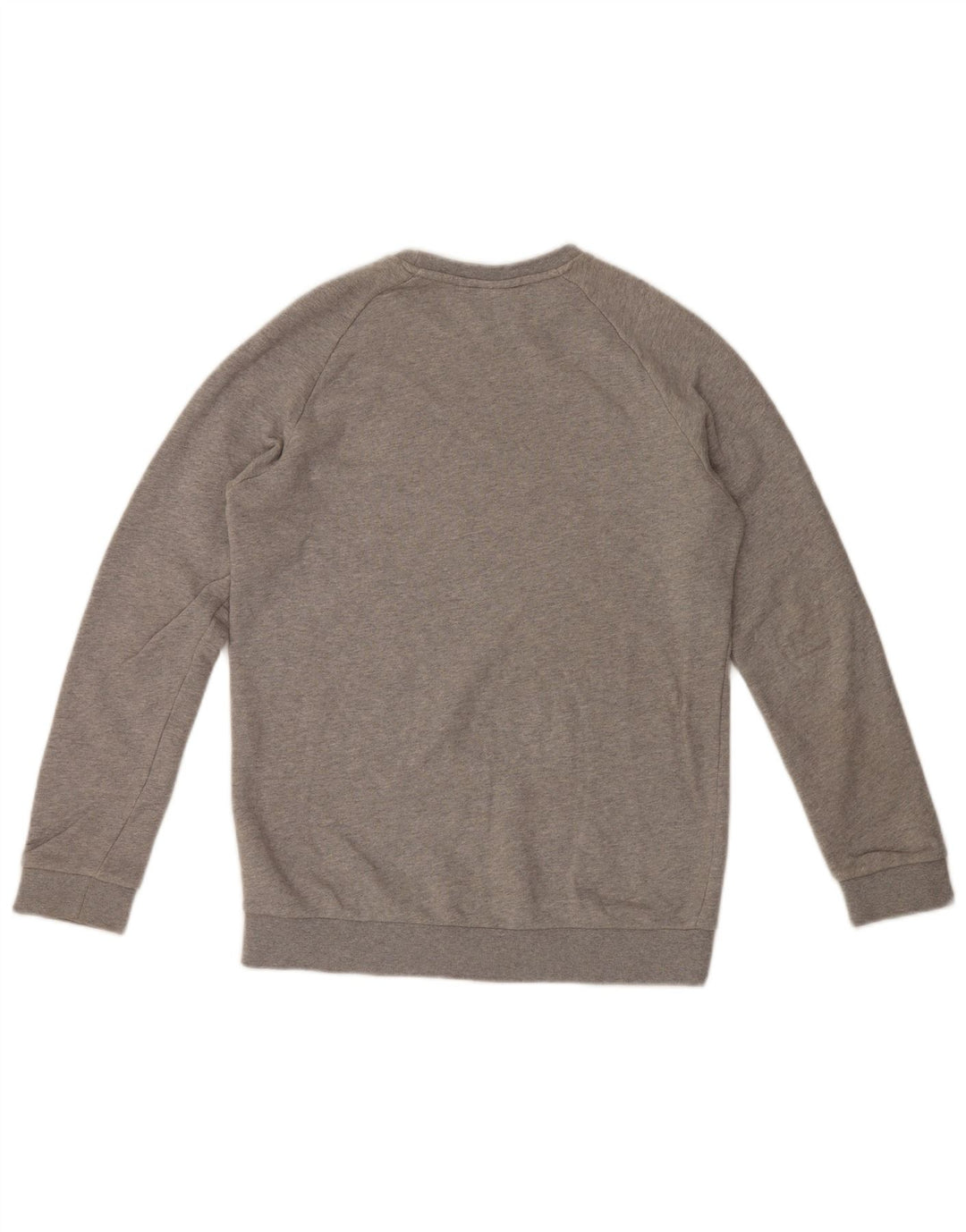 Adidas Hombre Sudadera Jumper Small Gris Algodón