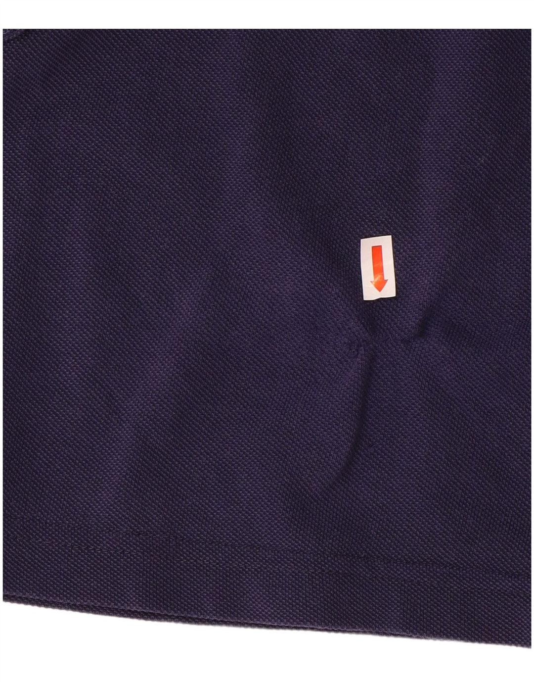 Camiseta LACOSTE Mujer Top Talla 38 Mediana Azul Marino Algodón