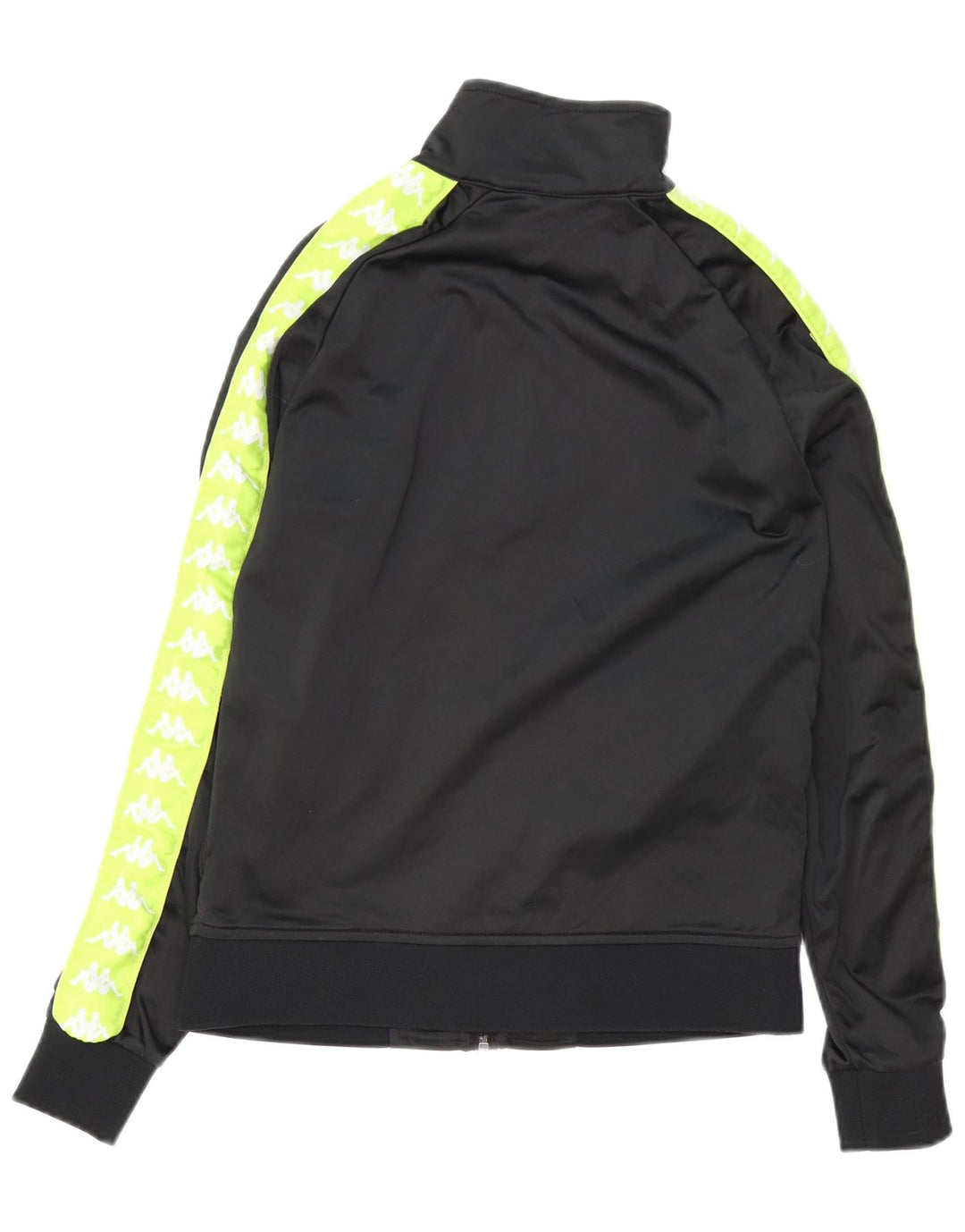 KAPPA Chándal completo con gráfico para niños 15-16 años Poliéster color block negro