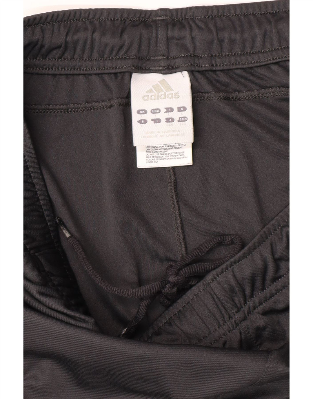 Adidas - Pantalones cortos deportivos para hombre, poliéster, color gris grande