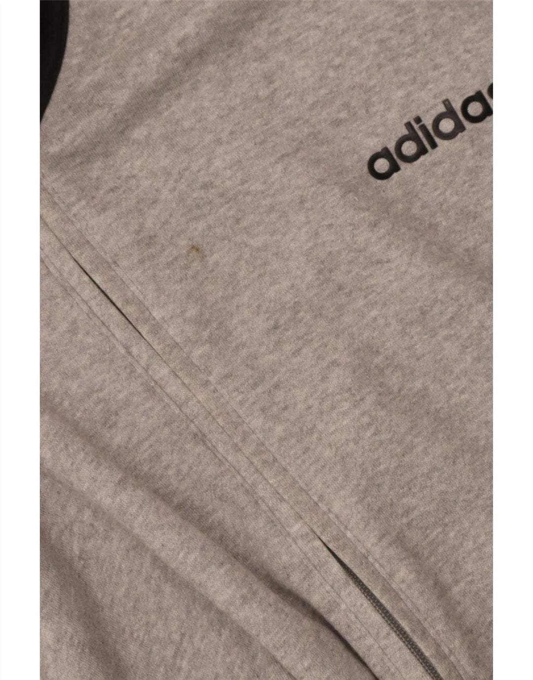 Adidas Hombre Chándal Top Chaqueta 2XL Gris Colorblock Algodón