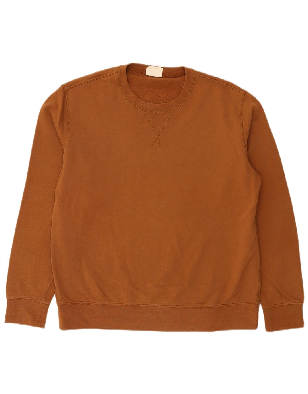 Marks & Spencer - Sudadera para hombre, talla grande, algodón marrón