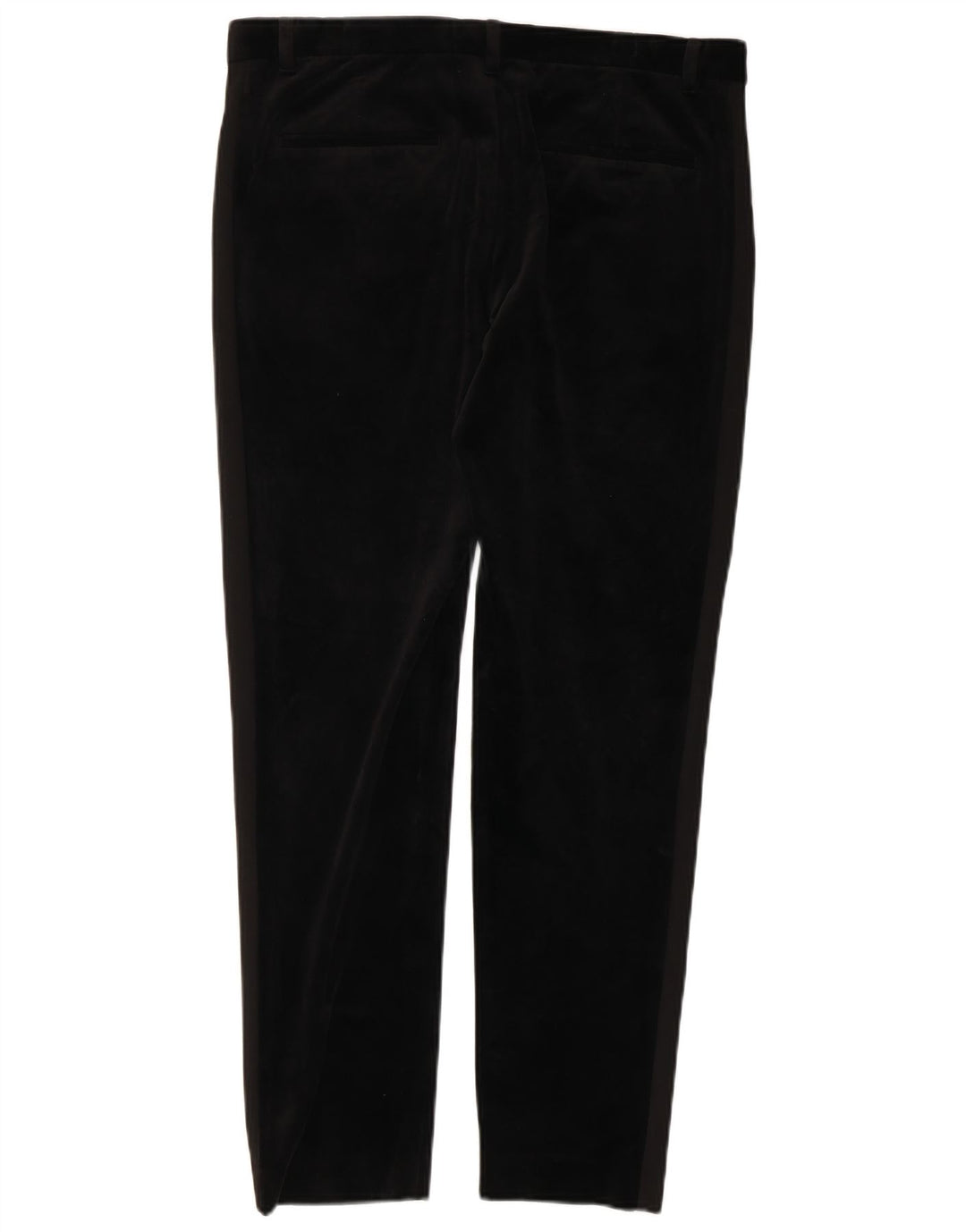 Zara Mujer Pantalón Chino Slim EU 40 Medium W31 L28 Viscosa Negra