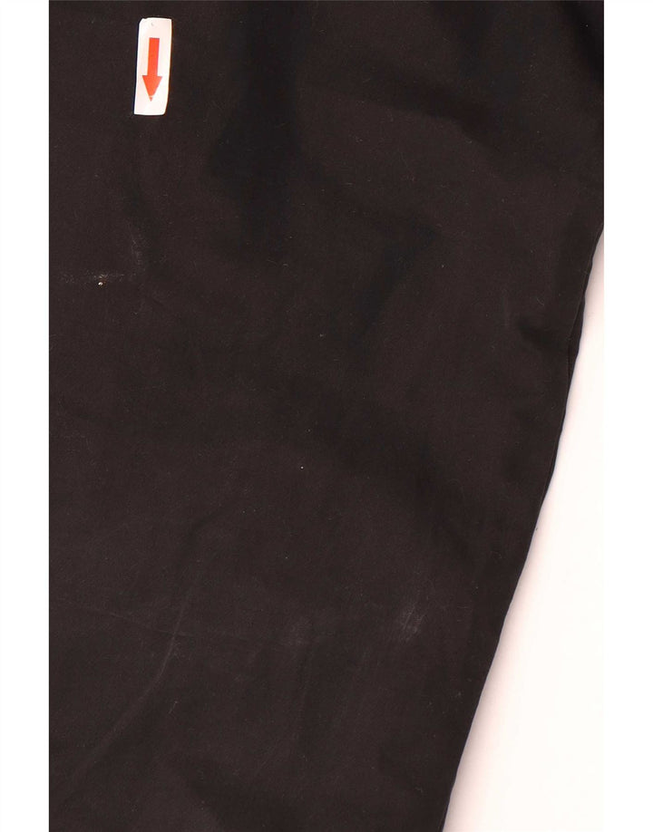 Puma Mujer Chándal Pantalones Joggers UK 12 Mediano Negro Poliéster