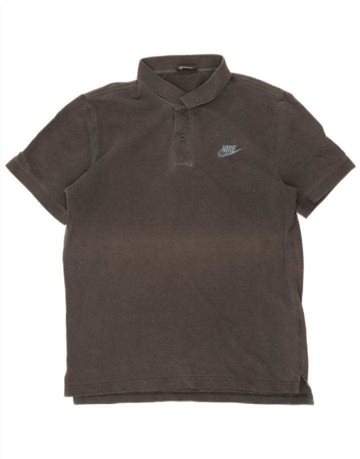 Polo Nike Hombre De Algodón Gris Medio
