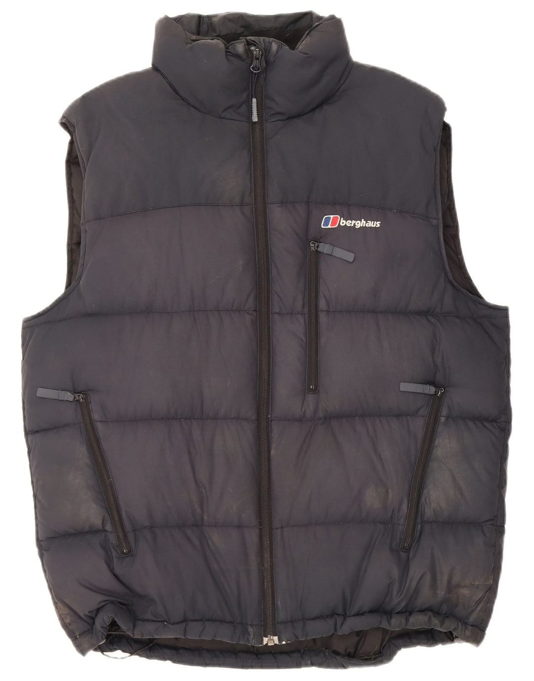 Berghaus Chaleco acolchado para hombre UK 38 Medium Negro Poliéster