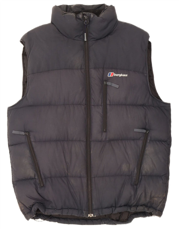 Berghaus Chaleco acolchado para hombre UK 38 Medium Negro Poliéster