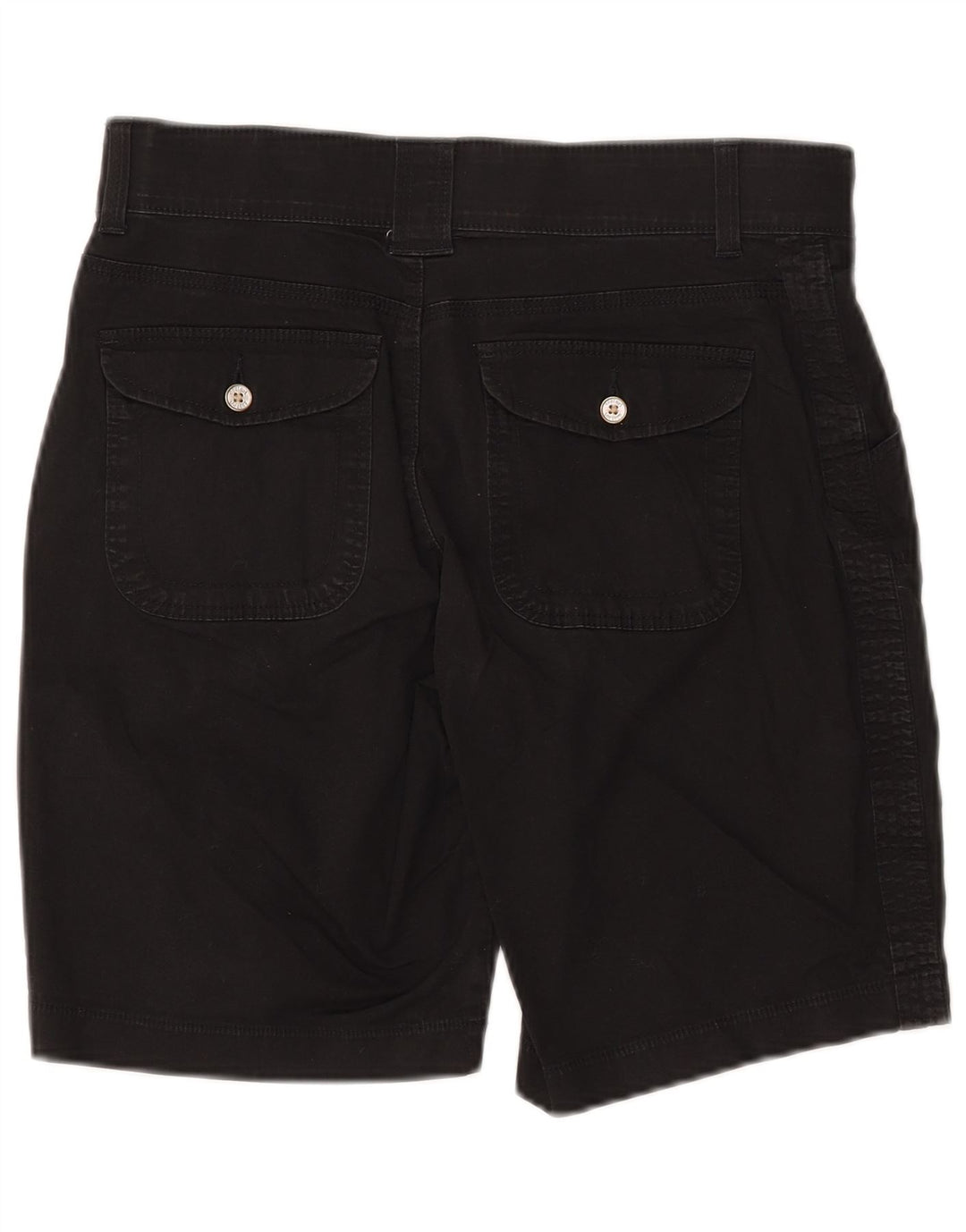 LEE Pantalones cortos chinos para mujer US 6 Medium W30 Algodón negro