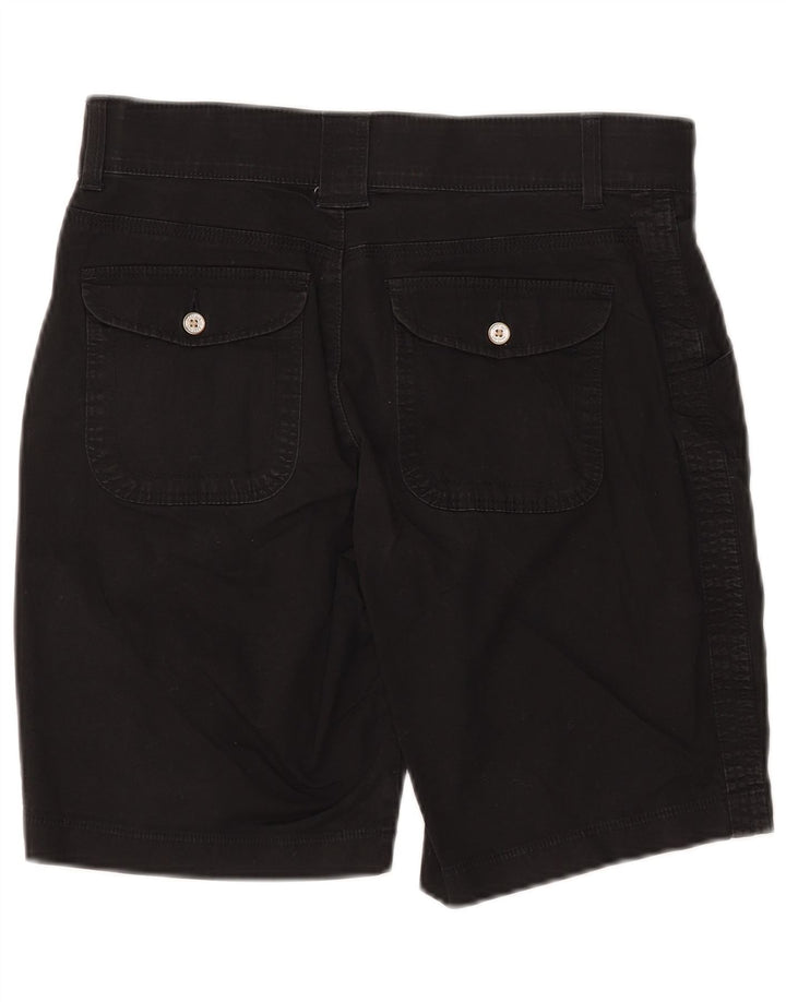 LEE Pantalones cortos chinos para mujer US 6 Medium W30 Algodón negro