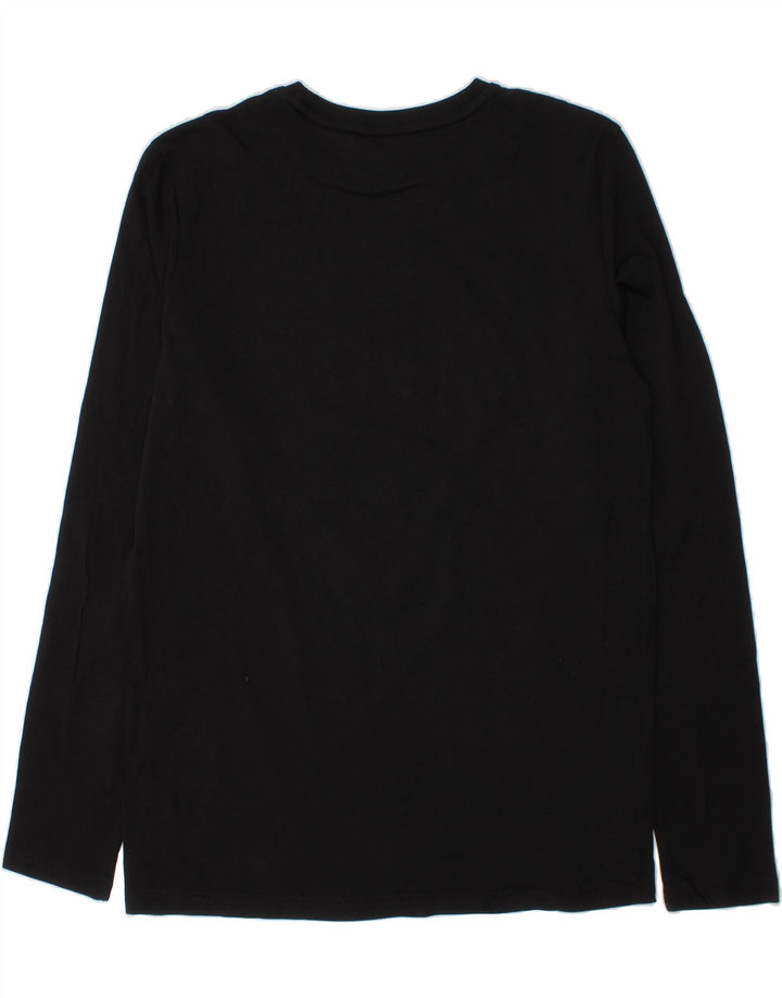 PUMA Boys Graphic Top Long Sleeve 15-16 Years Black Cotton Vintage Puma and Second-Hand Puma from Messina Hembry 