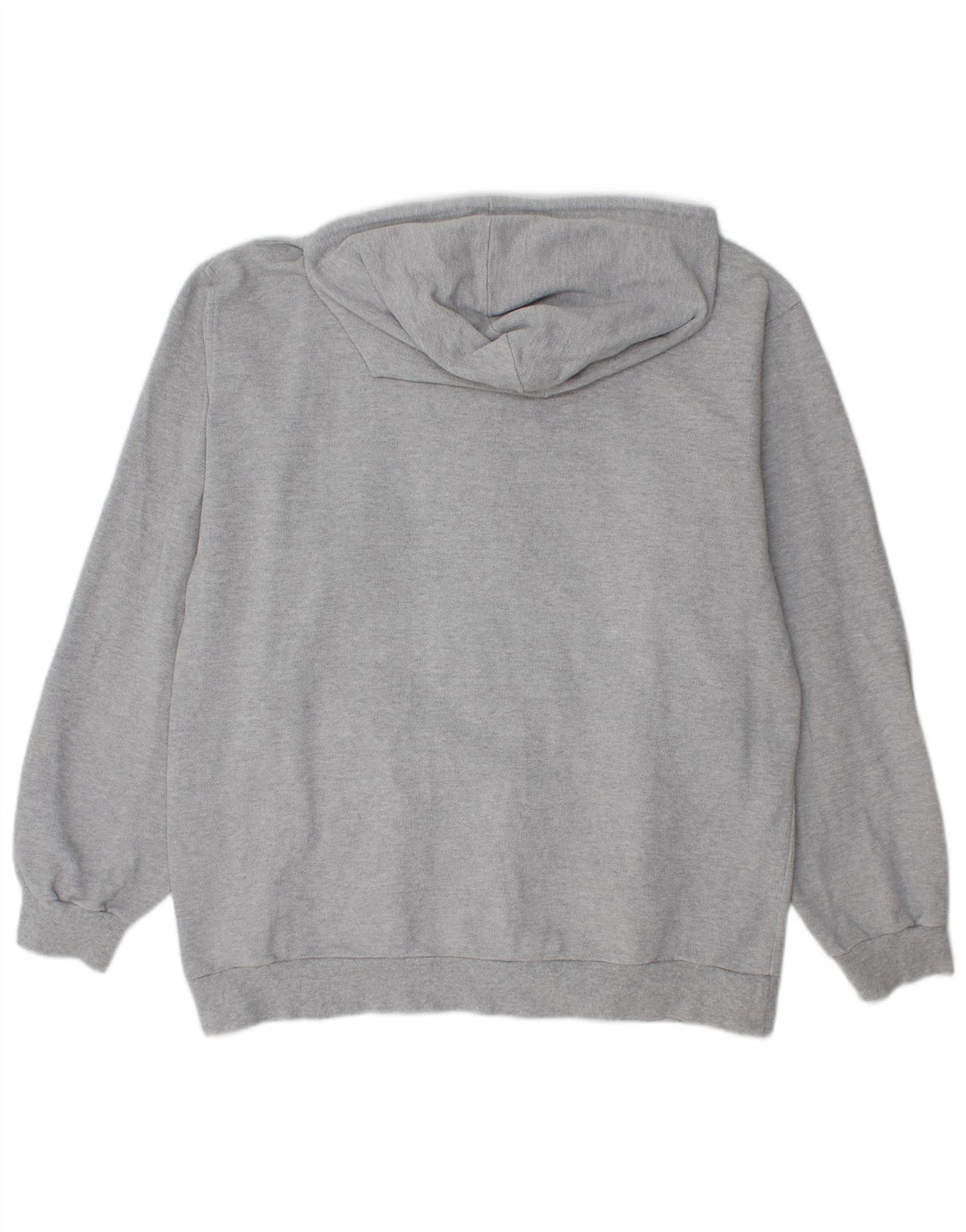 ASICS Sudadera con capucha y cremallera para hombre, talla pequeña, gris