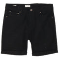 Jack & Jones Pantalones Cortos Casuales para Hombre Medium W32 Algodón Negro