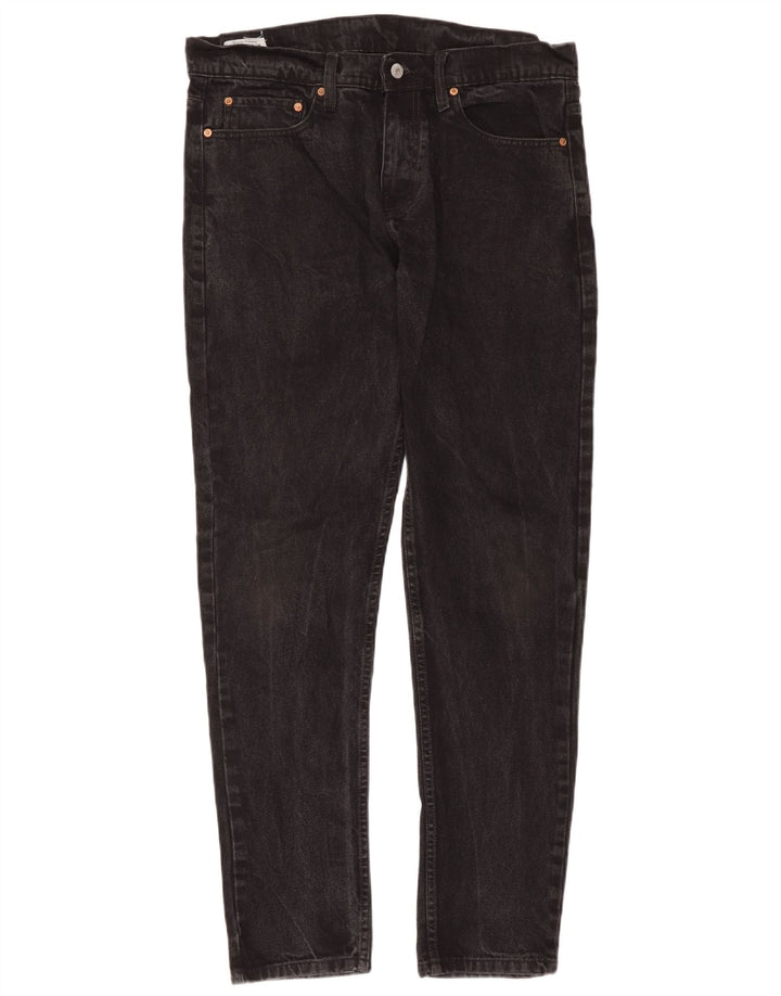 Vaqueros Levi's 508 Tapered para hombre W34 L32 Negro