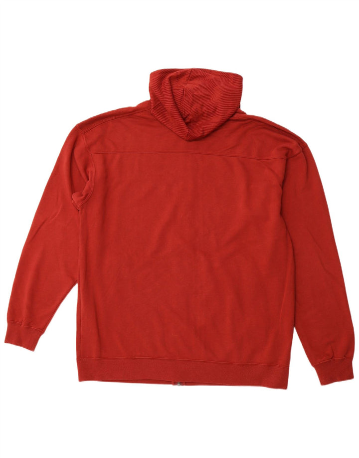 PUMA Sudadera con capucha y cremallera para hombre XL Rojo Algodón Deportes