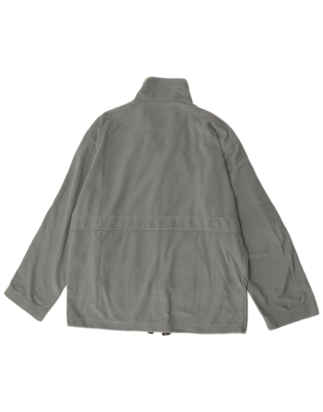 Diadora Chaqueta de chándal de terciopelo para hombre Reino Unido 40 Poliéster gris grande