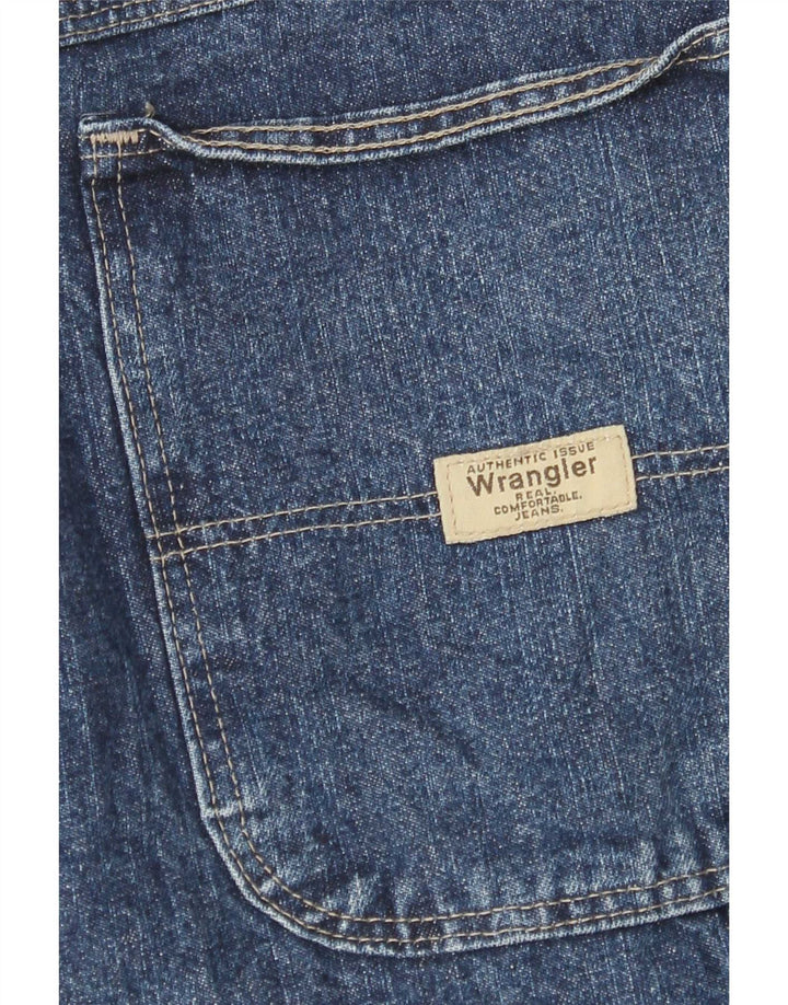 Wrangler Pantalones cortos cargo de mezclilla para hombre W42 2XL Azul