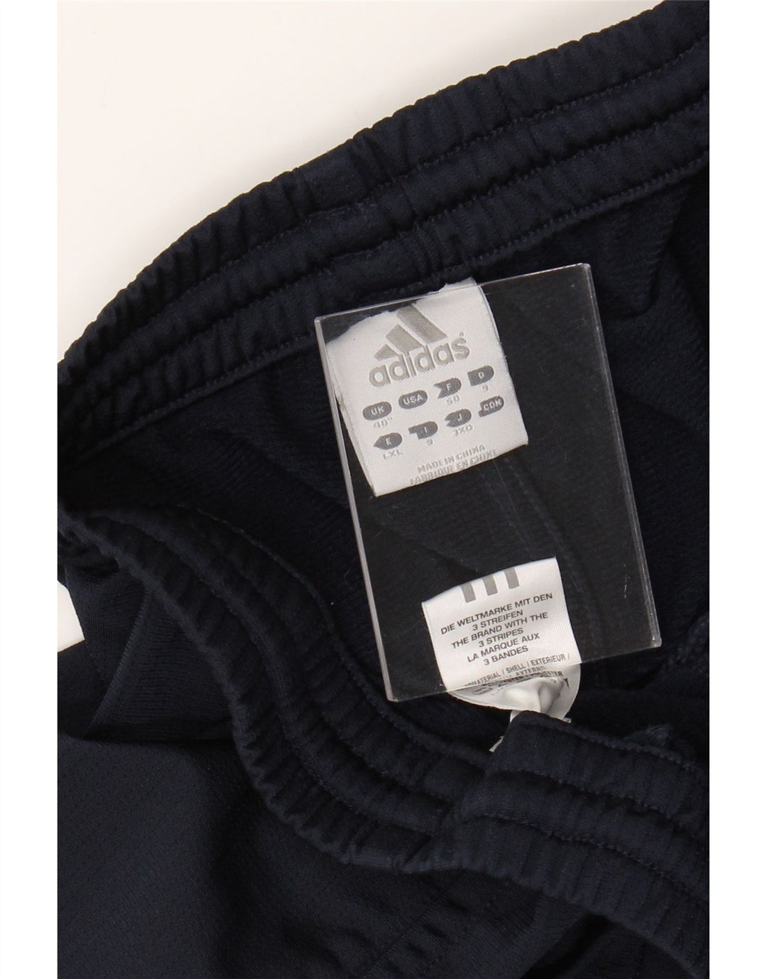 Adidas Pantalones cortos deportivos para hombre XL Azul marino Poliéster