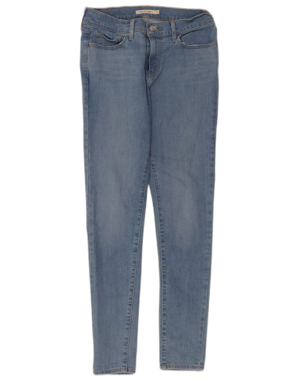 Levi's Mujer 710 Super Skinny Jeans W29 L30 Algodón Azul