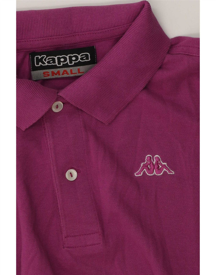 Kappa Polo Hombre Small Morado Algodón