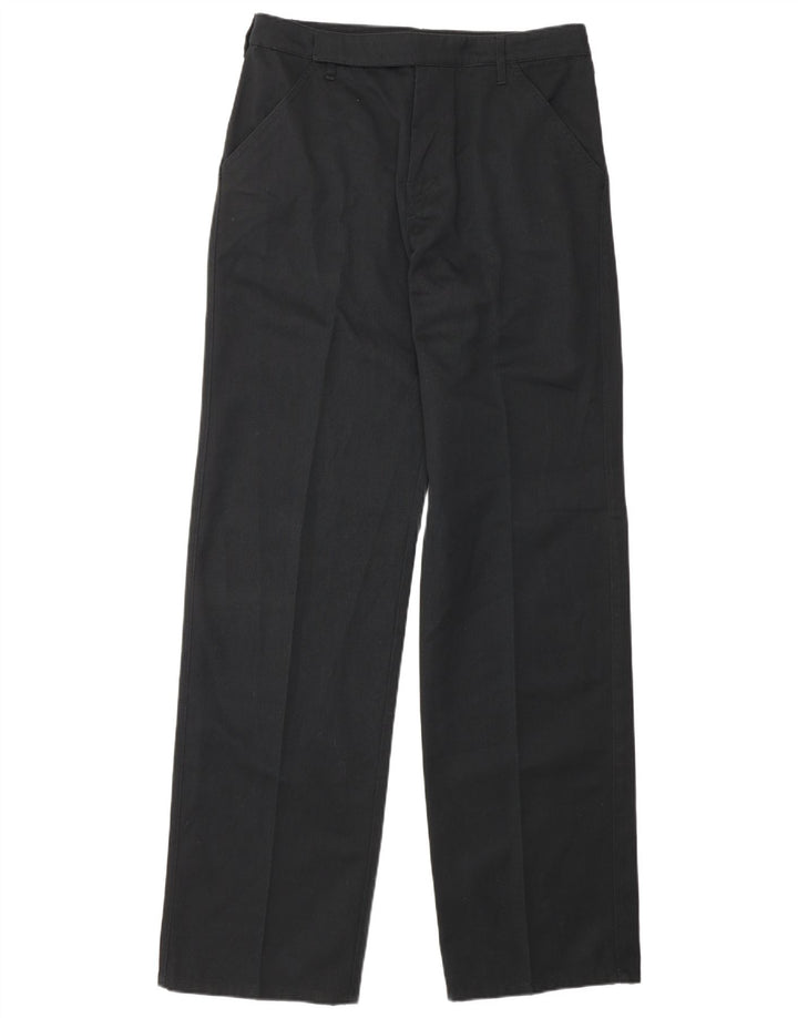 CALVIN KLEIN Pantalón de traje recto para hombre W30 L34 Negro