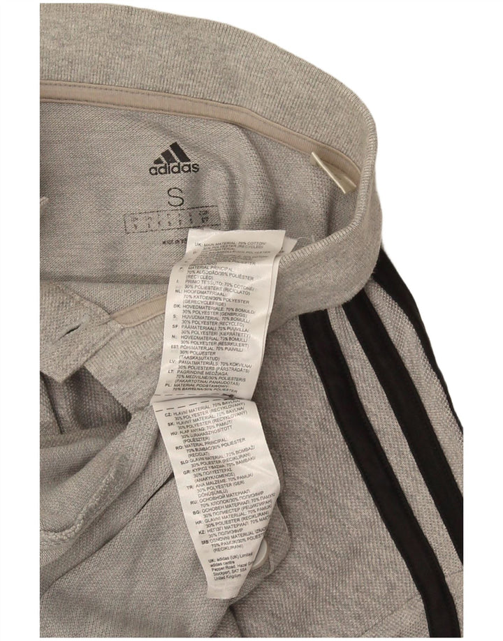 Polo Adidas Hombre Pequeño Algodón Moteado Gris