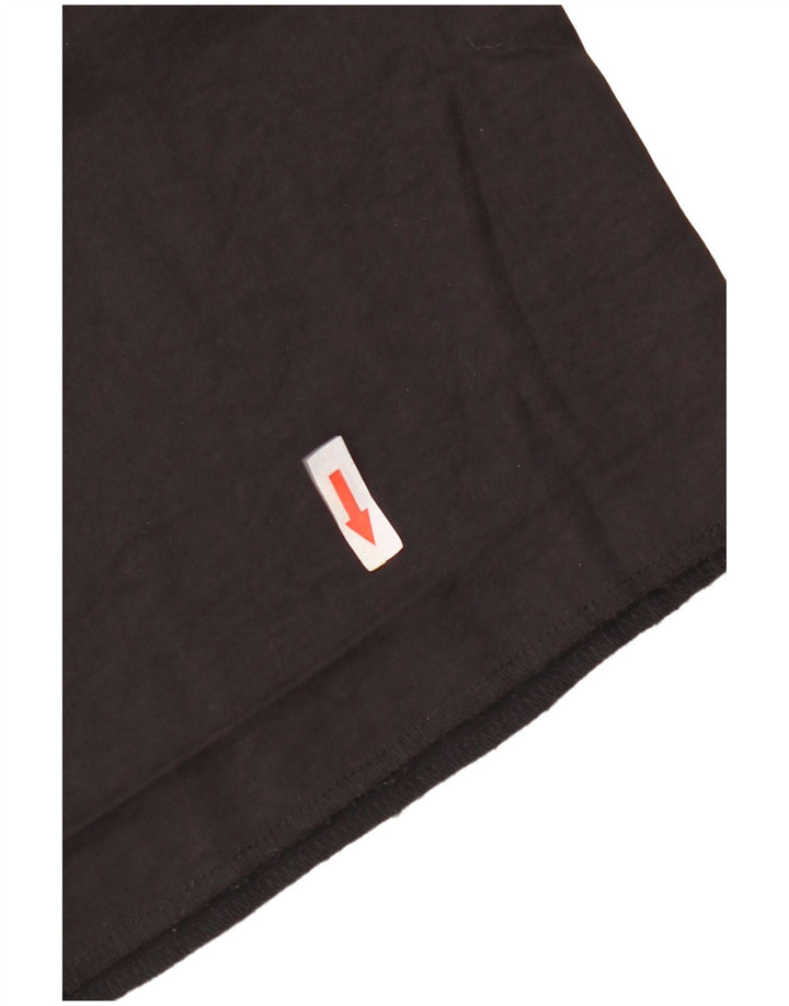 Zara Mujer Pantalones Cargo Rectos Pequeño W27 L31 Negro