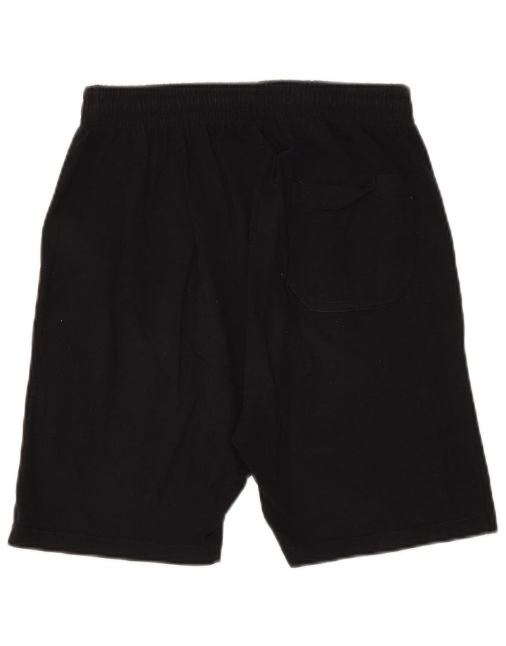 Champion Shorts deportivos para hombre Algodón negro mediano