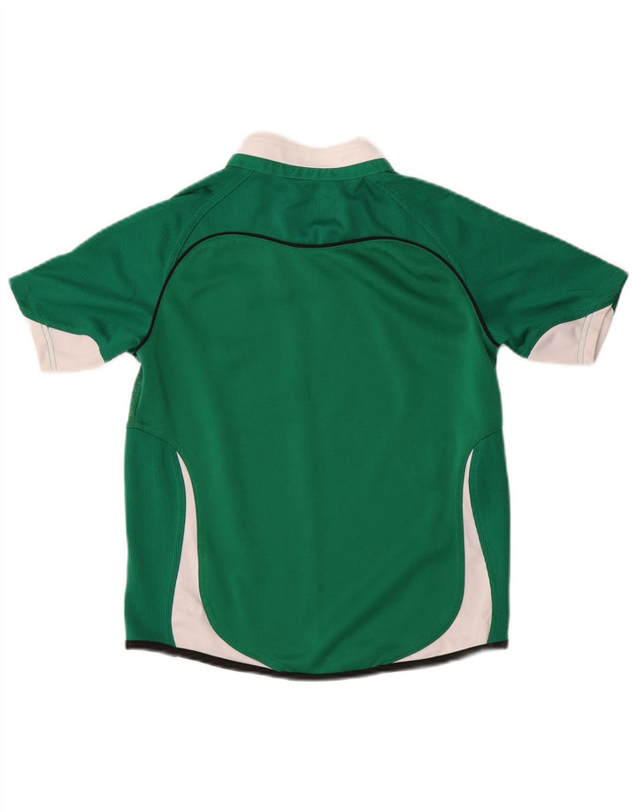 PUMA Camiseta gráfica IRFU para niños 11-12 años Grande Color Verde Bloque