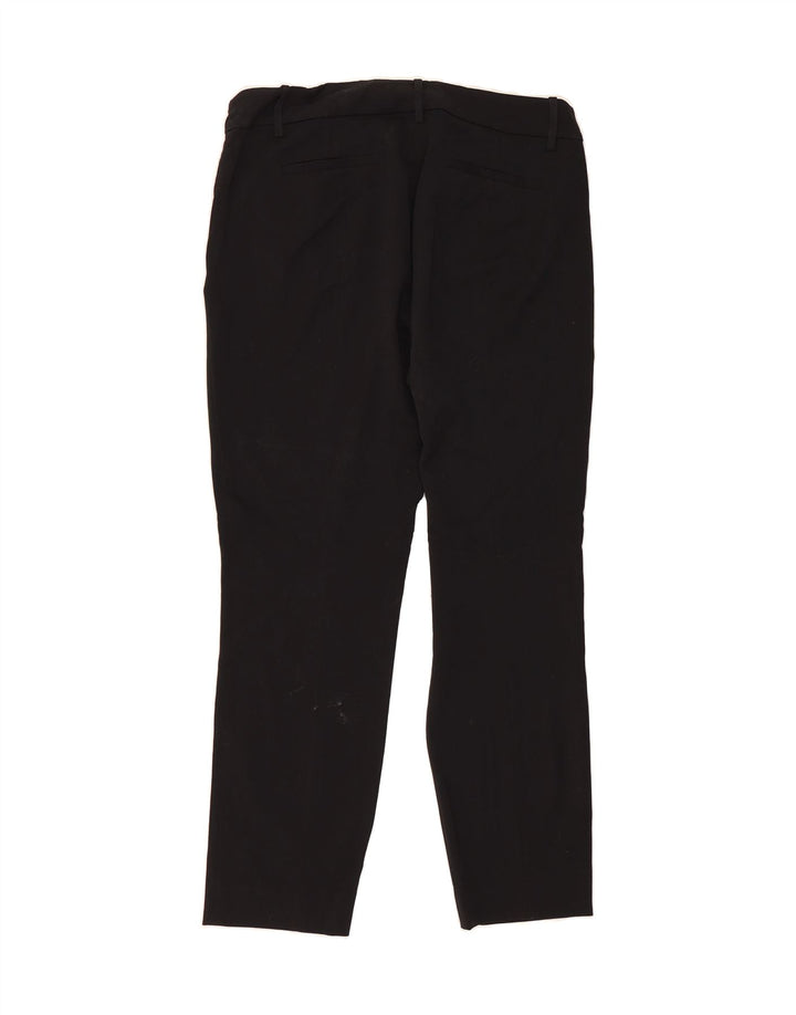 J. CREW Womens Straight Chino Trousers US 8 Medium W32 L26 Black Polyester Vintage J. Crew and Second-Hand J. Crew from Messina Hembry 