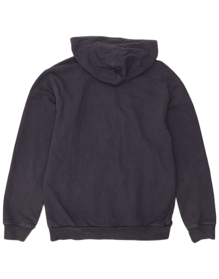 Adidas Hombre Sudadera Con Capucha Jumper Medium Azul Marino Algodón
