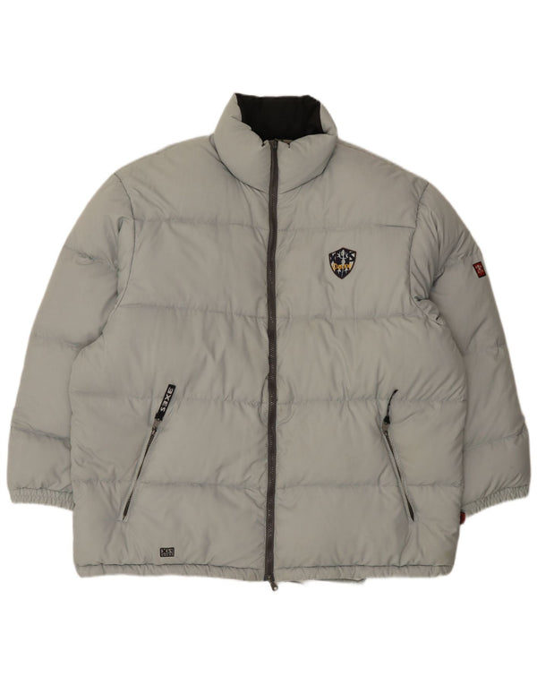 XS Exes Chaqueta acolchada para hombre ES 42 XL Gris Poliéster