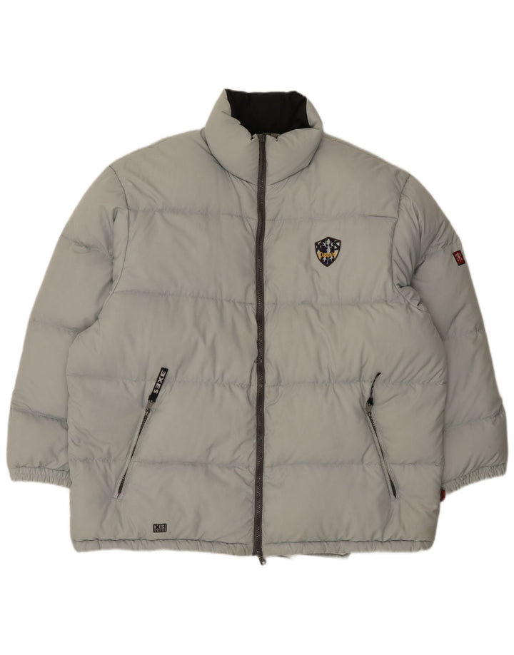 XS Exes Chaqueta acolchada para hombre ES 42 XL Gris Poliéster