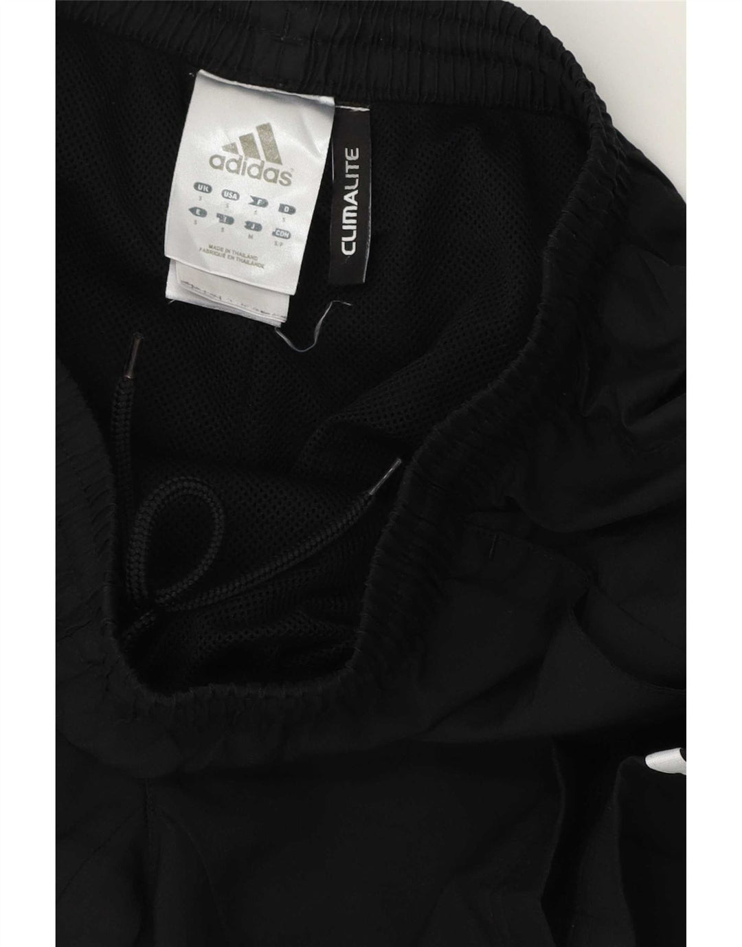 Adidas Mens Climalite Sport Shorts Pequeño Negro Colorblock Poliéster